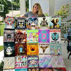 Bassnectar Quilt Blanket 02 and Home Decor