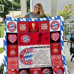 Bayern Munich Quilt Blanket and Home Decor