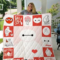 Baymax Quilt Blanket and Home Decor