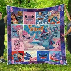 Bc Bc Lilo And Stitch Quilt Blanket and Home Decor