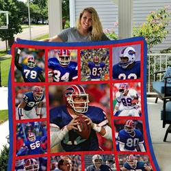 Bc Buffalo Bills Quilt Blanket Ver 01 and Home Decor
