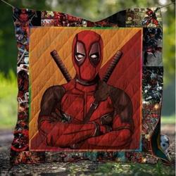 Bc Deadpool Quilt Blanket and Home Decor