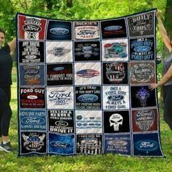 Bc F O R D 2 Quilt Blanket and Home Decor