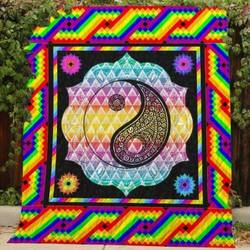 Bc Lgbt Quilt Blanket 08 and Home Decor