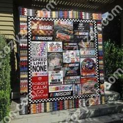 Bc  Nascar Quilt Blanket and Home Decor