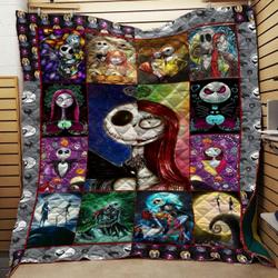 Bc  Nightmare Before Christmas Love Quilt Blanket 02 and Home Decor