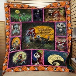 Bc  Nightmare Before Christmas Love Quilt Blanket 04 and Home Decor