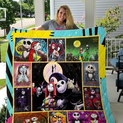 Bc  Nightmare Before Christmas Love Quilt Blanket 05      and Home Decor