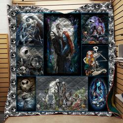 Bc  Nightmare Before Christmas Love Quilt Blanket 09 and Home Decor
