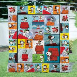 Bc Snoopy Christmas 02 Quilt Blanket and Home Decor