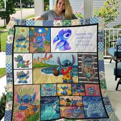 Bc  Stitch Quilt Blanket and Home Decor