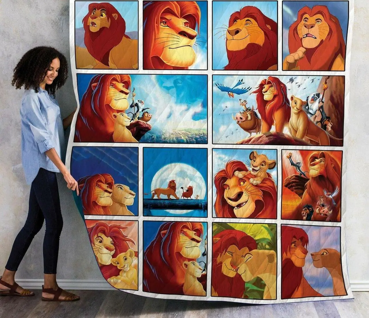 Bc The Lion King Quilt Blanket and Home Decor