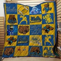 Bc Ucla Bruins Quilt Blanket 01 and Home Decor