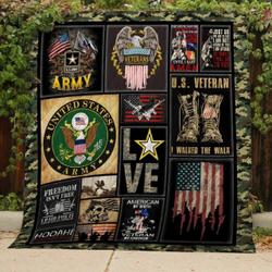 Bc  Veteran Quilt Blanket and Home Decor