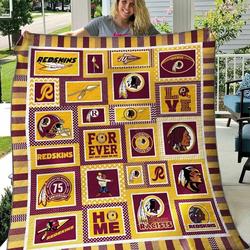 Bc  Washington Redskins Quilt Blanket Ver 03 and Home Decor