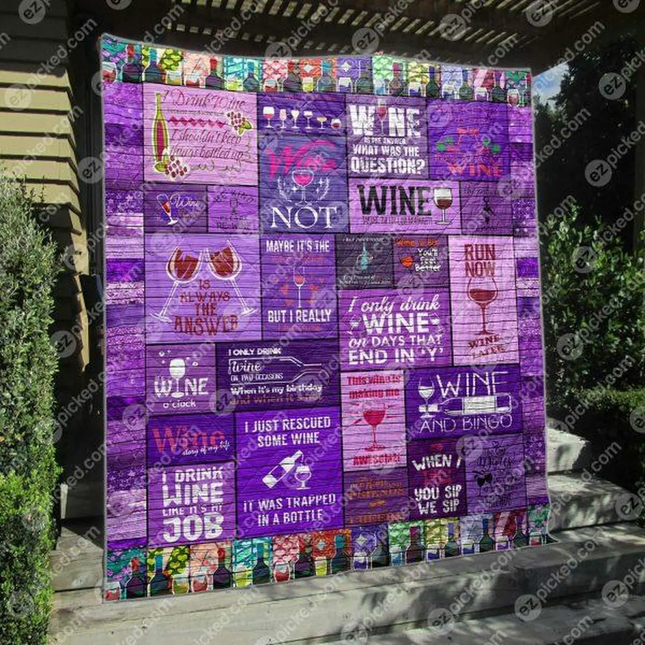 Be Kind Please Rewine Quilt Blanket Hp47 Quilt and Home Decor
