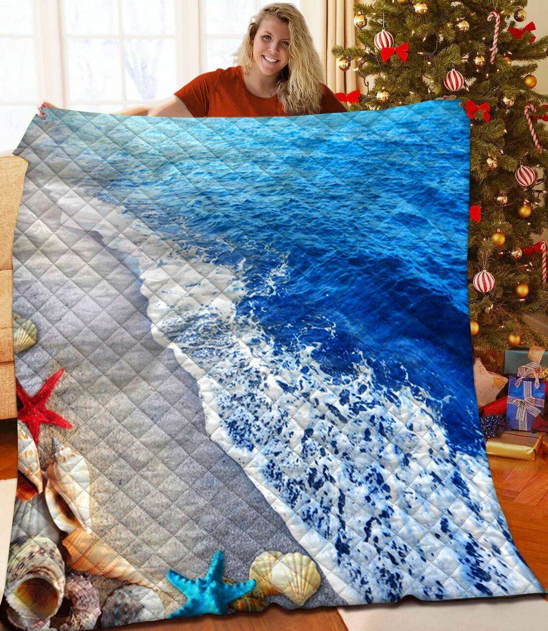 Beach Jfj Quilt Rb and Home Decor