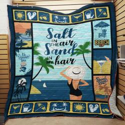Beach Quilt Cd080  Quilt and Home Decor