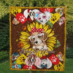 Beagle 14 Tlq0099 Quilt  Quilt and Home Decor