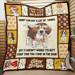 Beagle Dog Jfj Quilt Ve and Home Decor