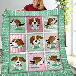 Beagle Jfj Quilt In and Home Decor