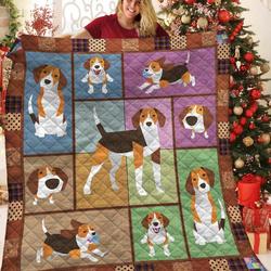 Beagle Jfj Quilt Xm and Home Decor