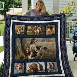 Beagle Quilt Design By Exrain and Home Decor