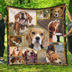 Beagle Quilt  Qt197Pa  Quilt and Home Decor