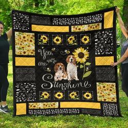 Beagle Quilt  Qt201Pa  Quilt and Home Decor
