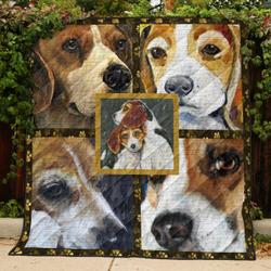 Beagle Vintage Beagle U Quilt Cd and Home Decor