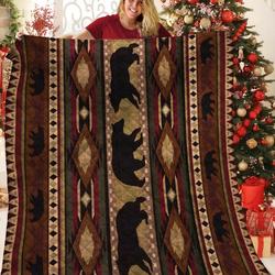 Bear Jfj Quilt Qv and Home Decor