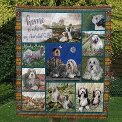 Bearded Collie 10 Tlq0014 Quilt  Quilt and Home Decor