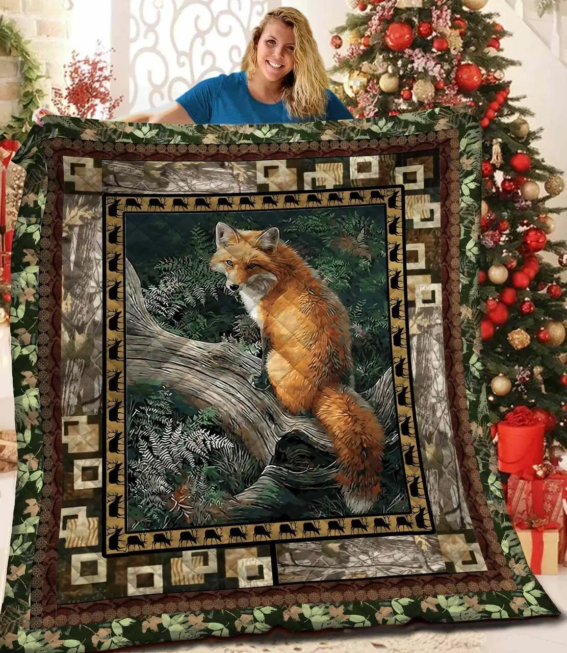 Bears Bears Lover Bl U Quilt Do and Home Decor