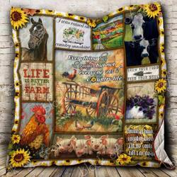 Beautiful Country Life Jfj Quilt Gh and Home Decor
