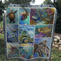 Beautiful Turtle Quilt Blanket  Quilt and Home Decor