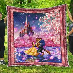 Beauty And The Beast Premium Quilt  Quilt and Home Decor