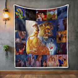 Beauty And The Beast_2 Album Covers Quilt Blanket      and Home Decor