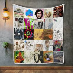 Beck Album Covers Quilt Blanket and Home Decor