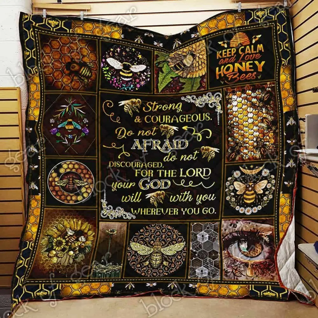 Bee Ah Quilt Derquw and Home Decor