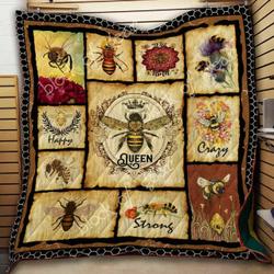 Bee Cl2100062Mdq Quilt Blanket and Home Decor