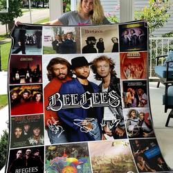 Bee Gees Band Quilt Blanket and Home Decor