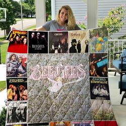 Bee Gees Quilt Blanket 0737 and Home Decor
