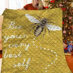 Bee Jfj Quilt Cw and Home Decor