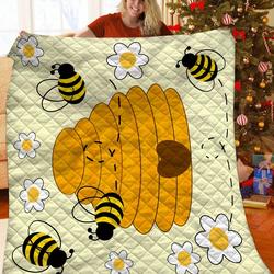 Bee Jfj Quilt Gu and Home Decor
