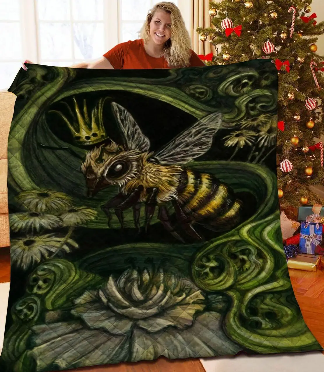 Bee Jfj Quilt Ms and Home Decor