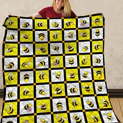 Bee Jfj Quilt Pc and Home Decor