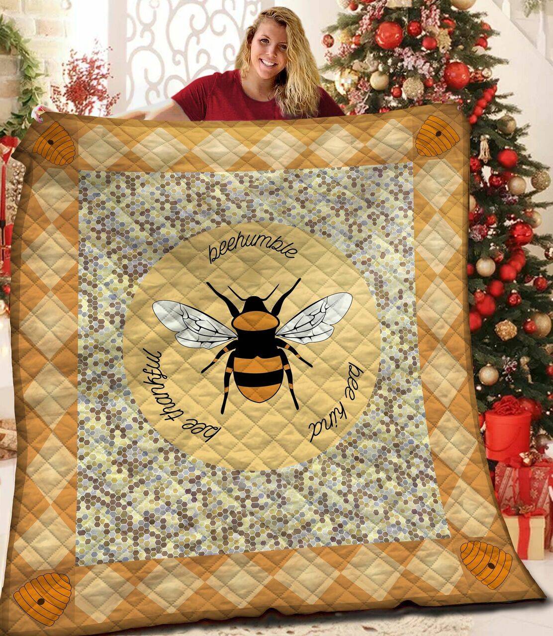 Bee Jfj Quilt Rn and Home Decor