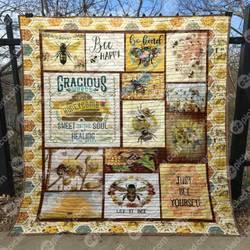 Bee Kind Quilt Blanket Yld9  Quilt and Home Decor