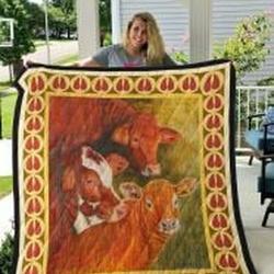 Beefmaster Quilt Blanket Lukgmo Dhc0301897Dd and Home Decor