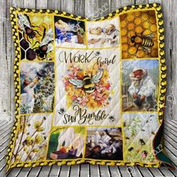 Beekeeper Cl2100063Mdq Quilt Blanket and Home Decor